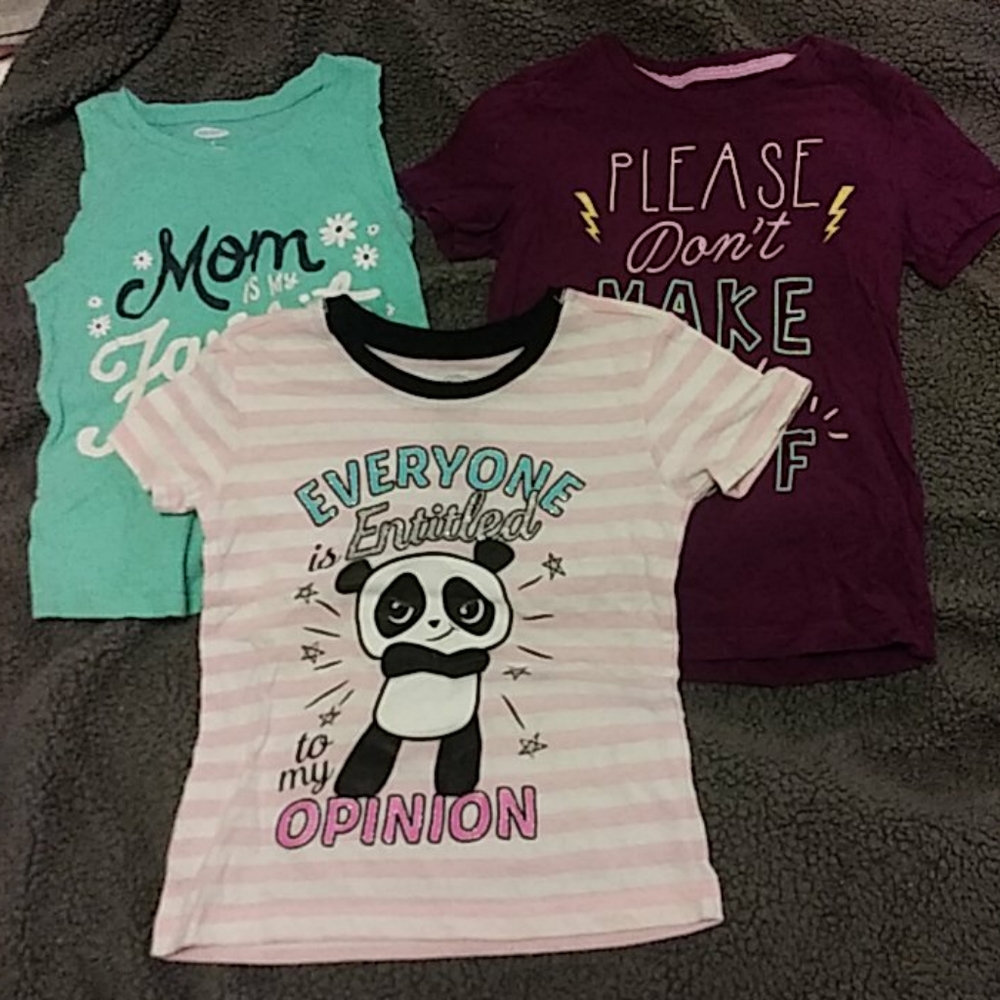 Girls shirts lot